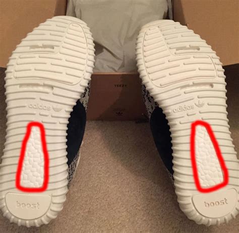 fake yeezy by adidas|bottom of real yeezys.